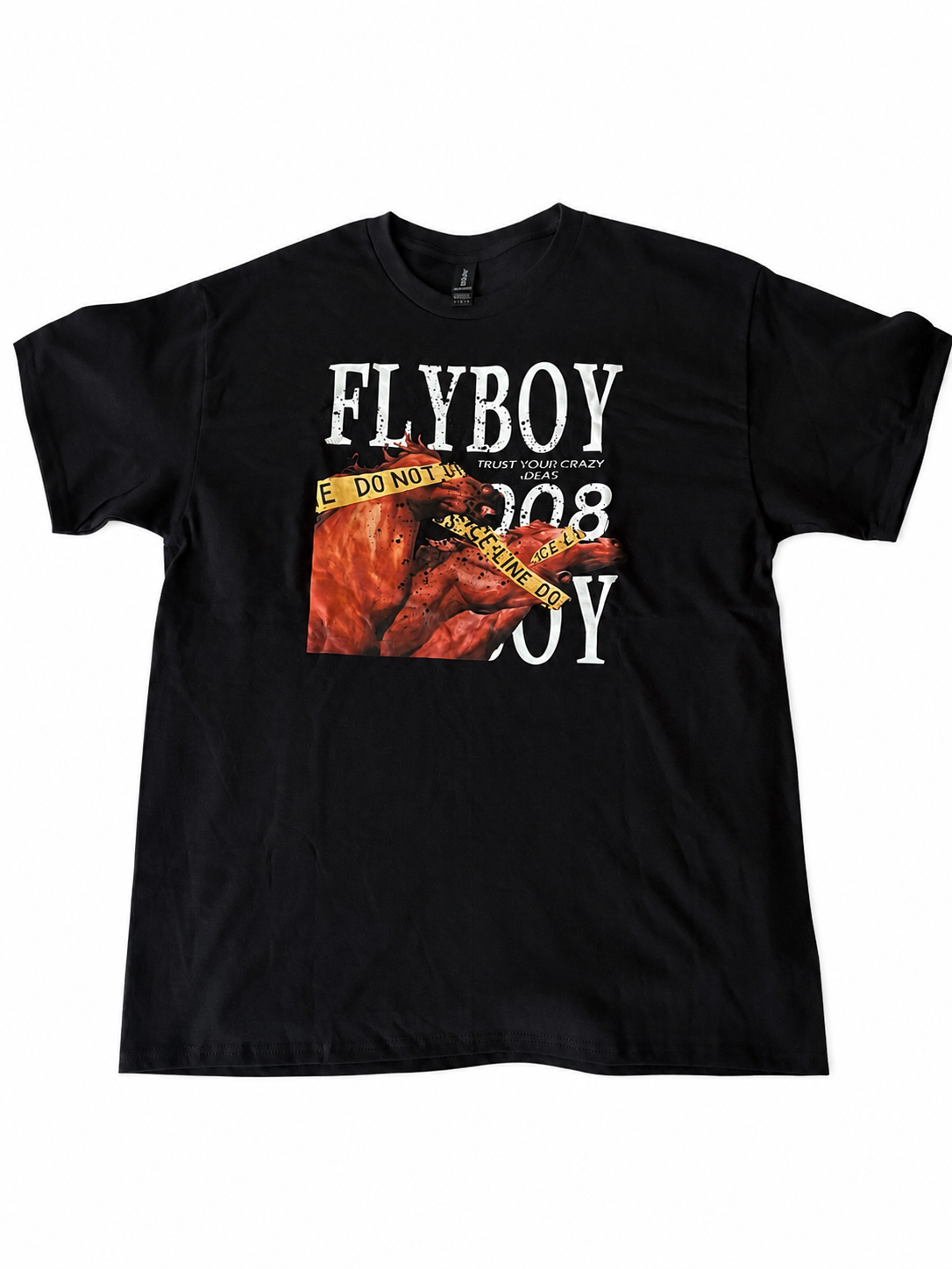 “Do not cross” FLYBOY T-shirt